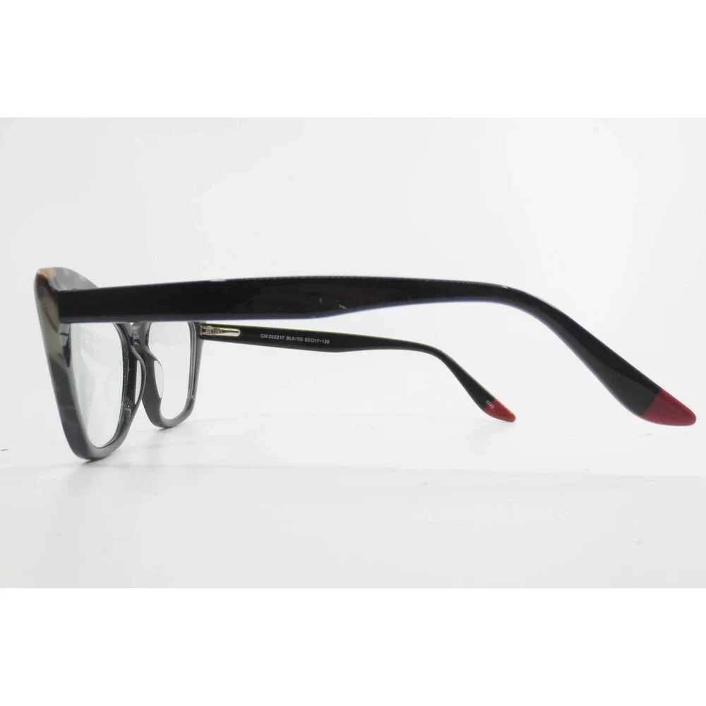 Chelsea Morgan CM 202217 Black Tortoise Cat Eye Eyeglasses Frames 53-17-135